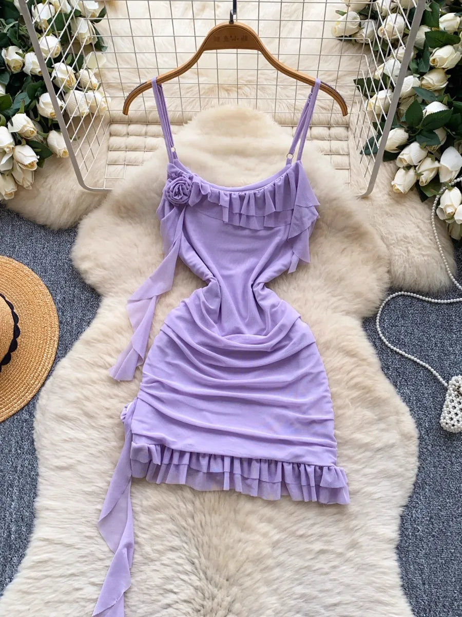 bodycon dress ruffle Lisa Ruffle Bodycon Dress  Madida Clothing