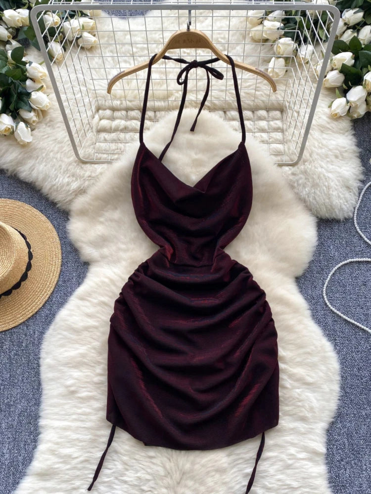 extreme mini dresses Black Ribbed Extreme Side Cut Out Mini Dress